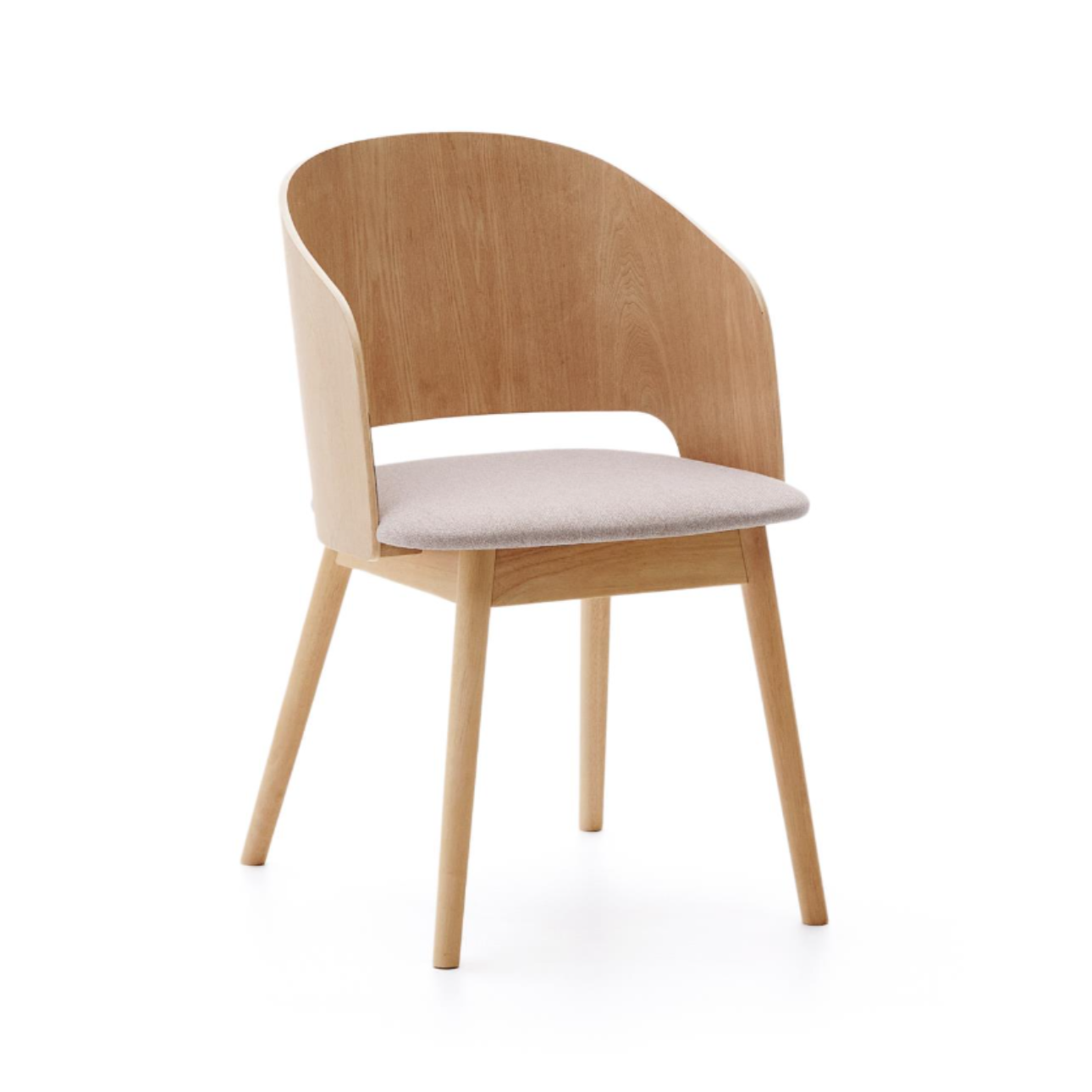 Senoa chair veneer ash with light finish