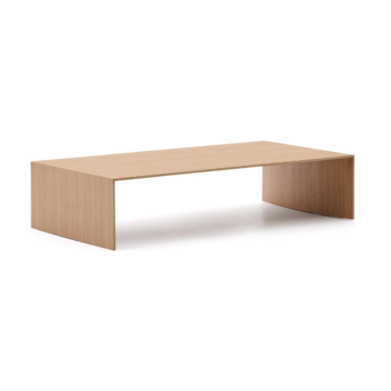 Litto oak veneer coffee table