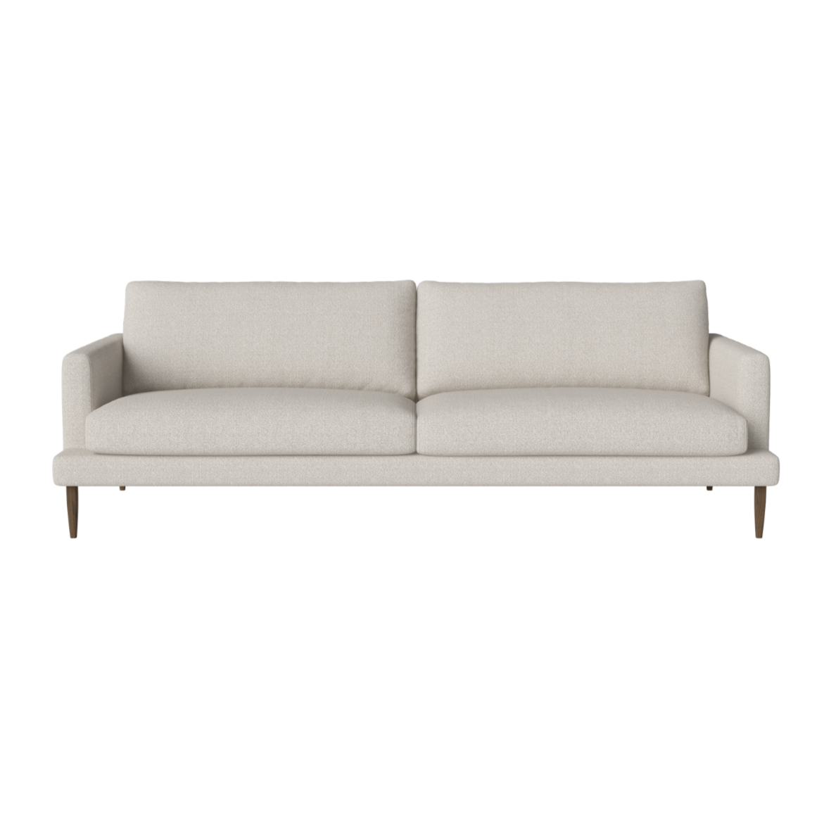 Vened 3-Personen-Sofa dunkler Basis