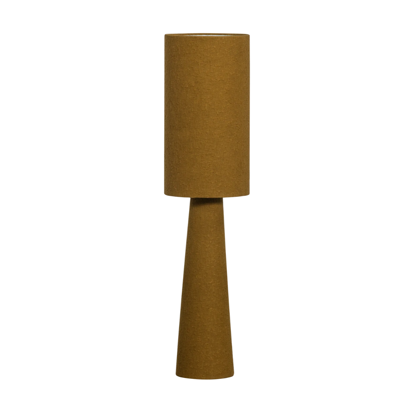 Lampa stołowa LOFT musztardowy