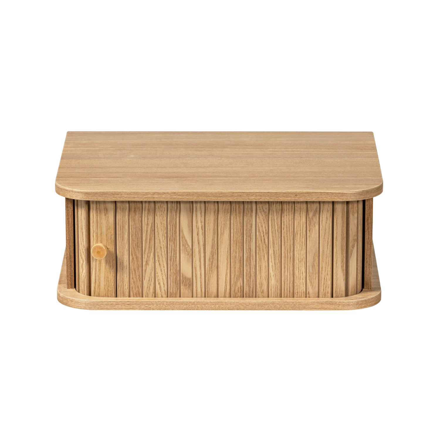 Jena Hanging Nightstand Left/Right Wood Natural