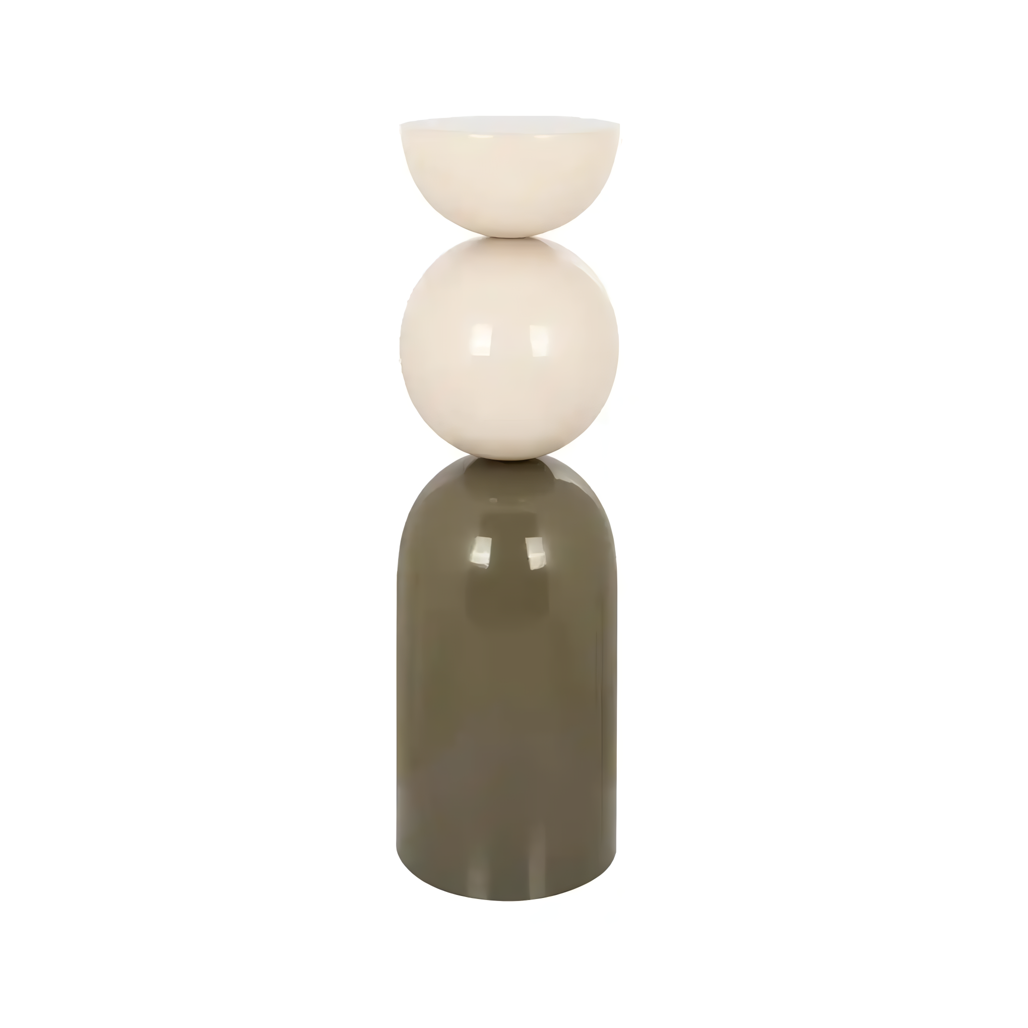 Kolumna BISOU grün mit beige