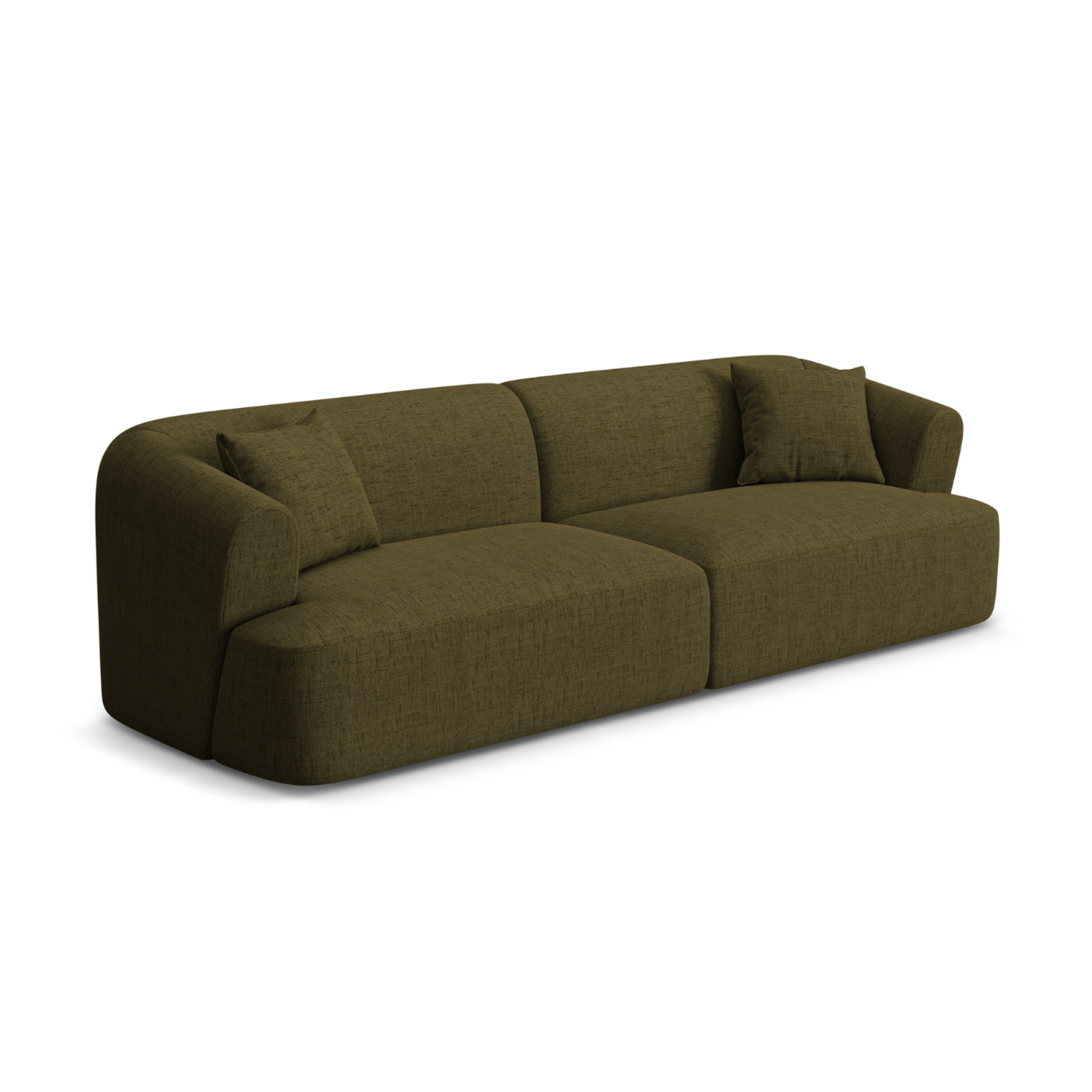 Sofa 4-osobowa CAMPI zielony szenil