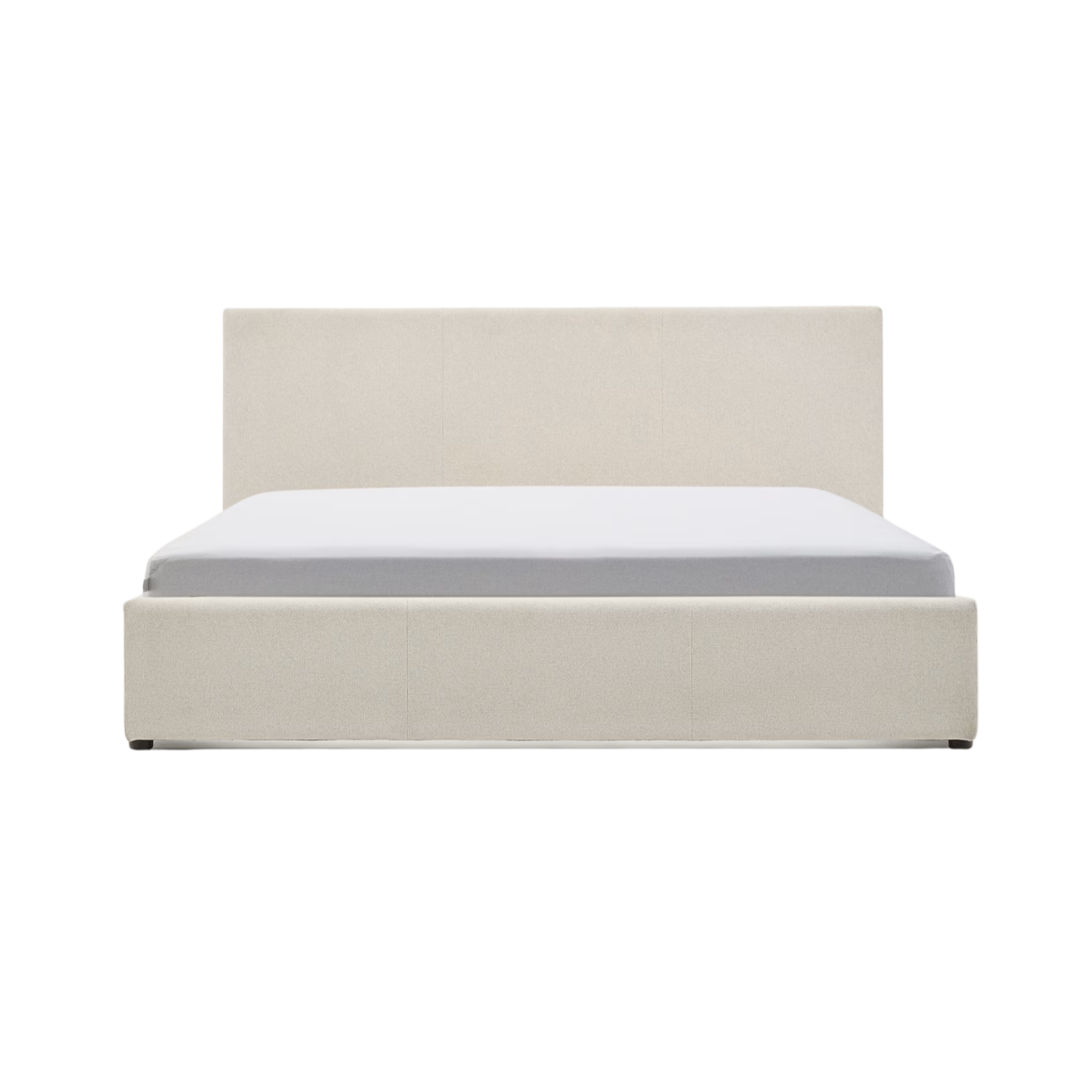 Bett mit Stauraum NAHIRI beige