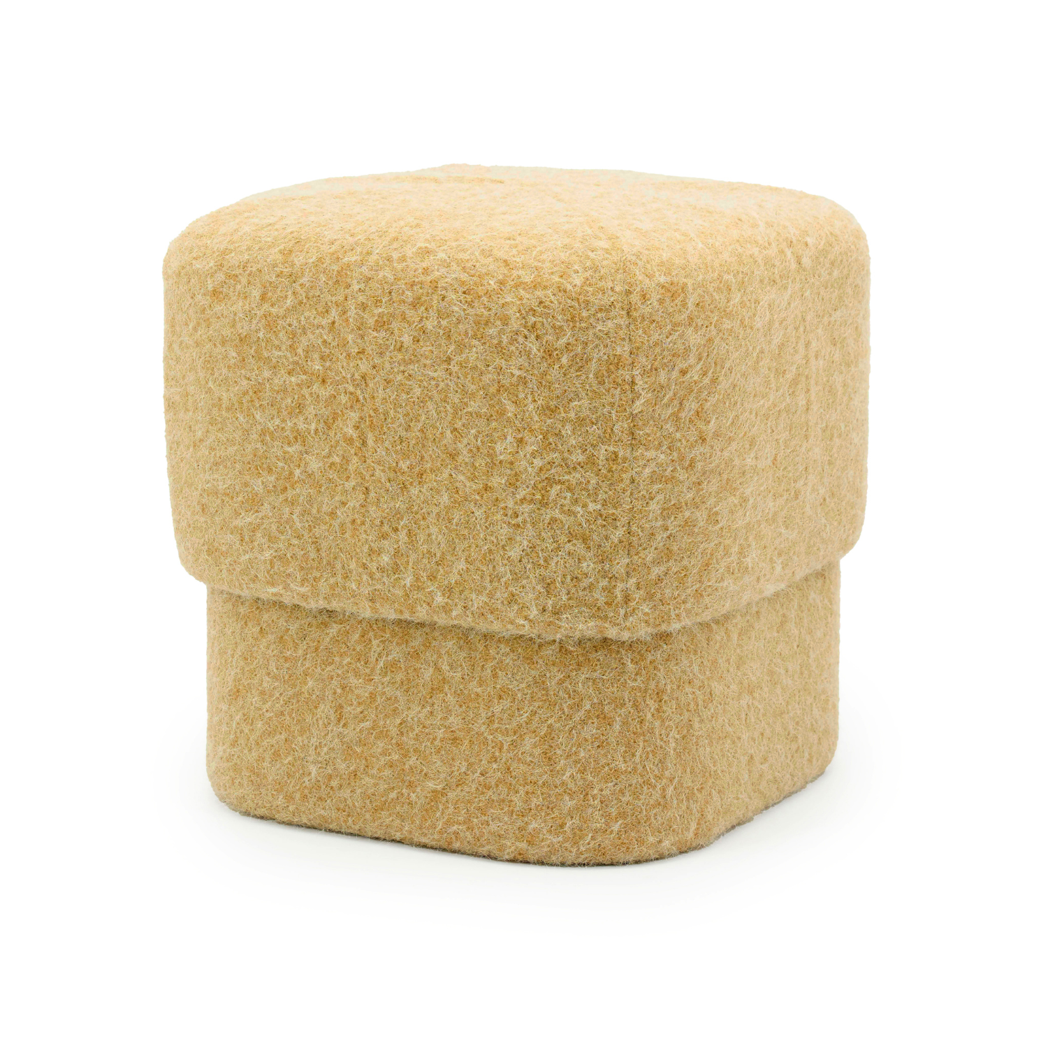 Pouf KELSO senfgelb
