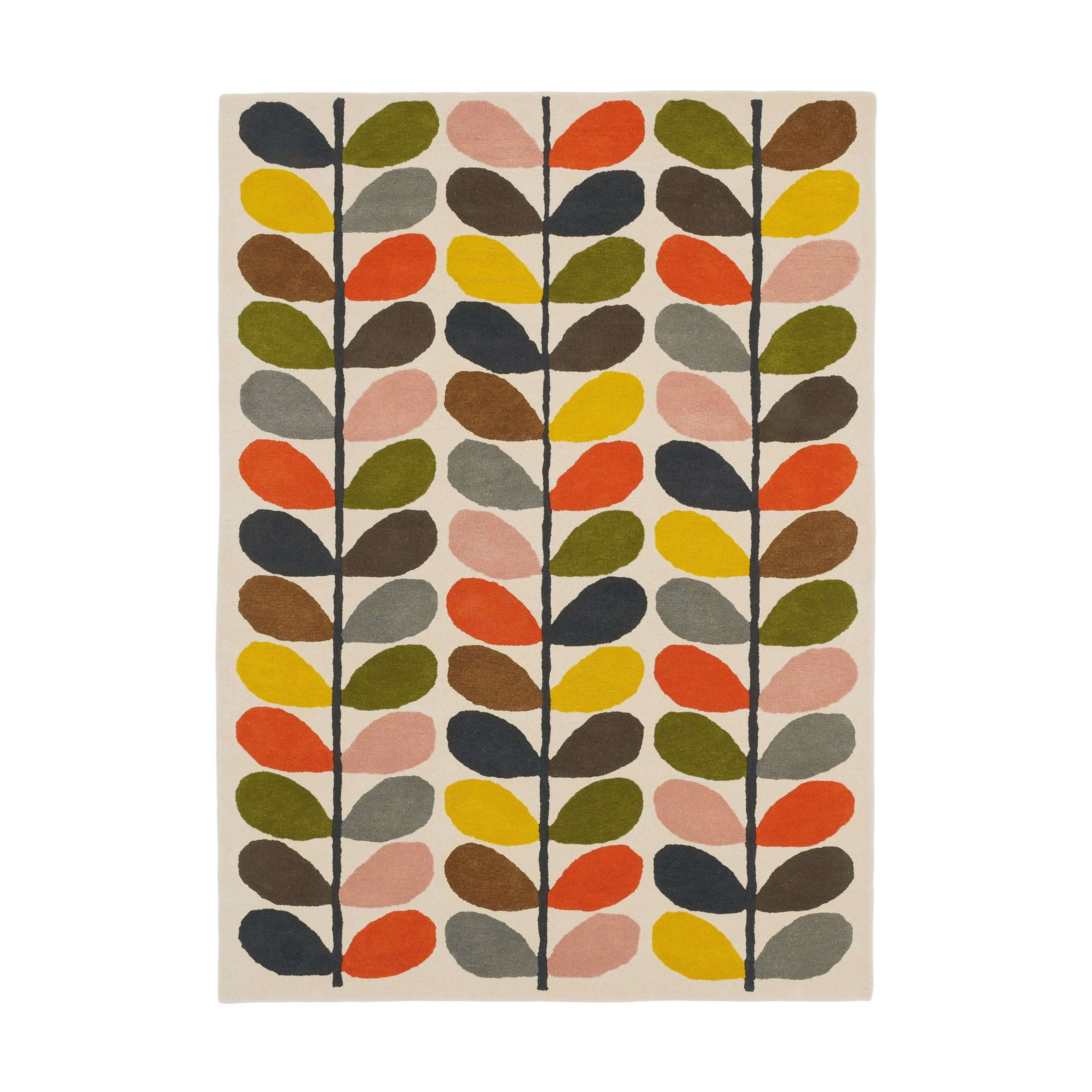 CLASSIC MULTI STEM colorful rug [Amelia]