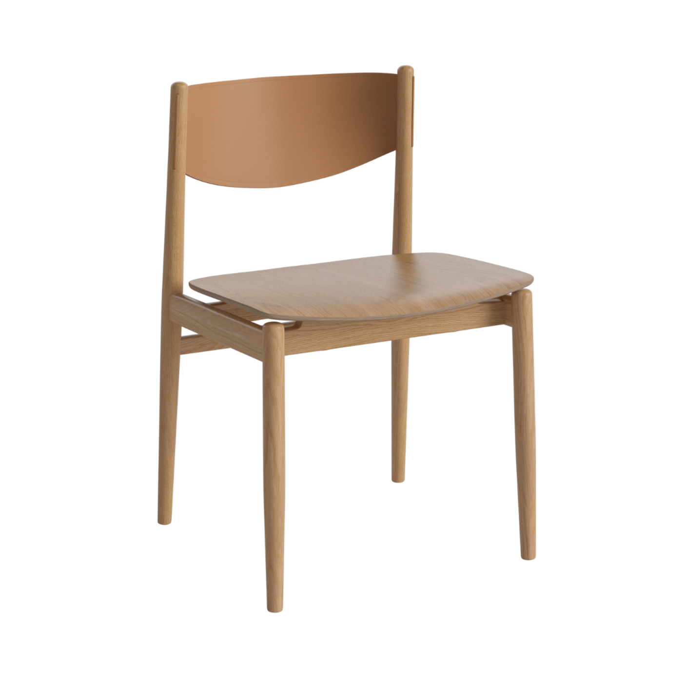 Chair Apelle oak wood