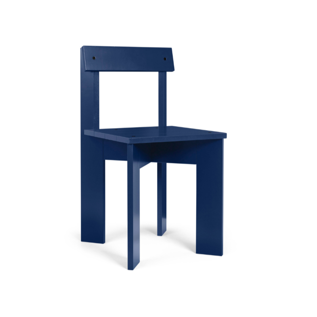 Ark chair blue ash wood