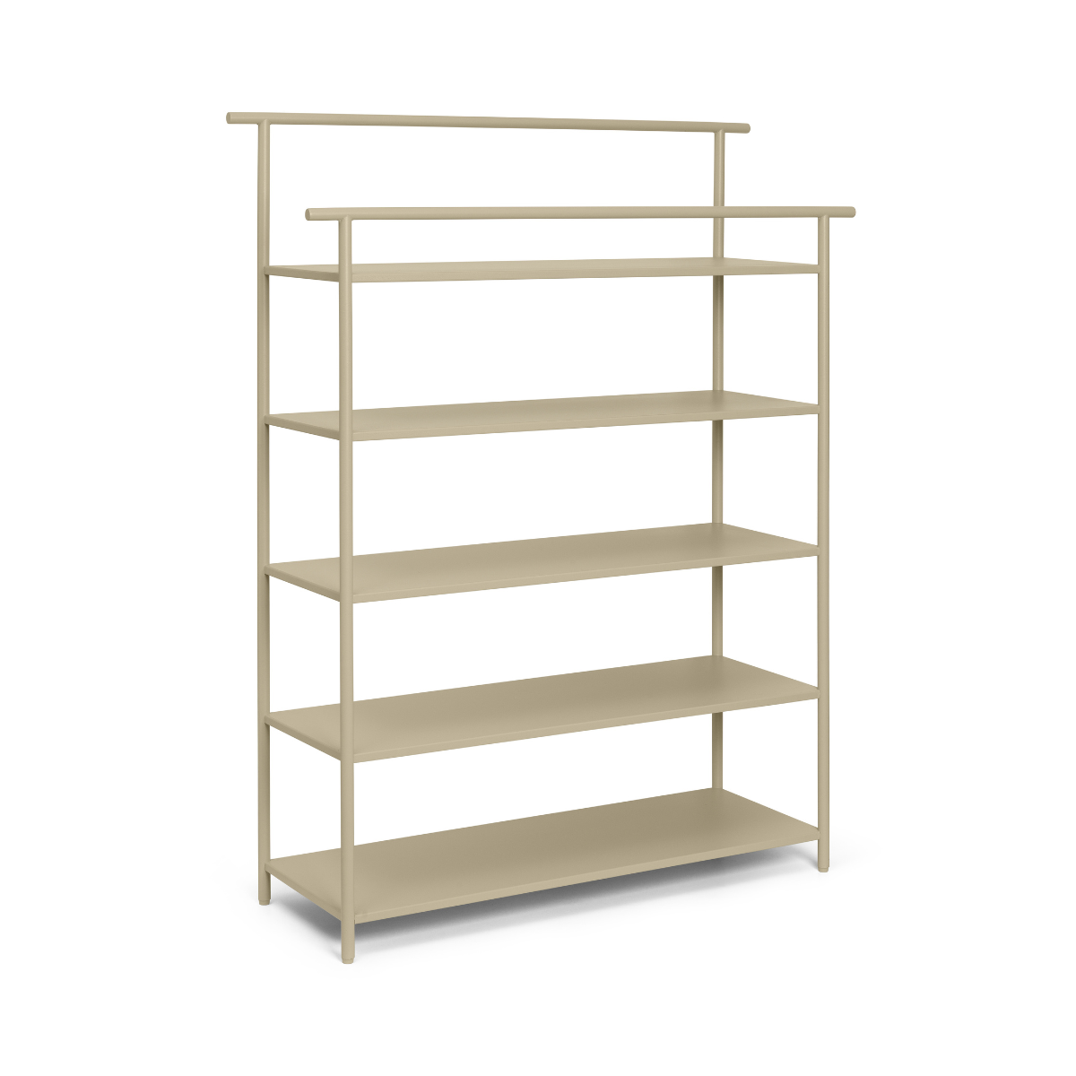 Dora beige bookcase