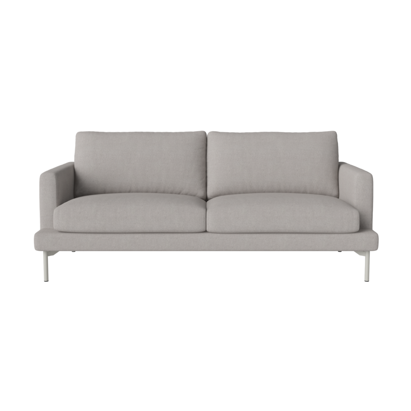 Sofa 2,5 Veneda Graustahlbasis