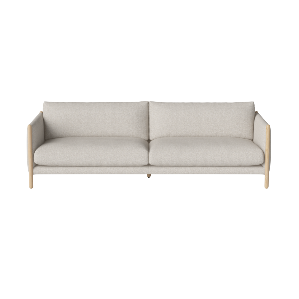 3-Personen-Sofa Hayden Whiten Basis