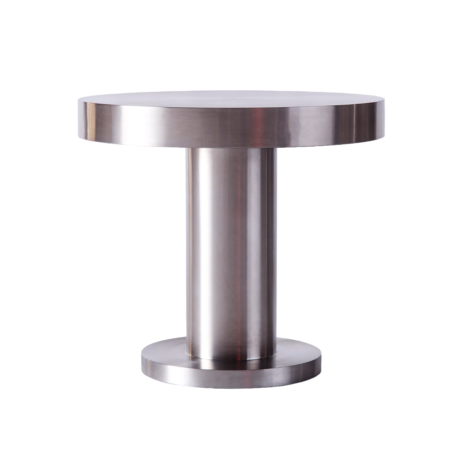 Stolik boczny CUFFLINK stal polerowana