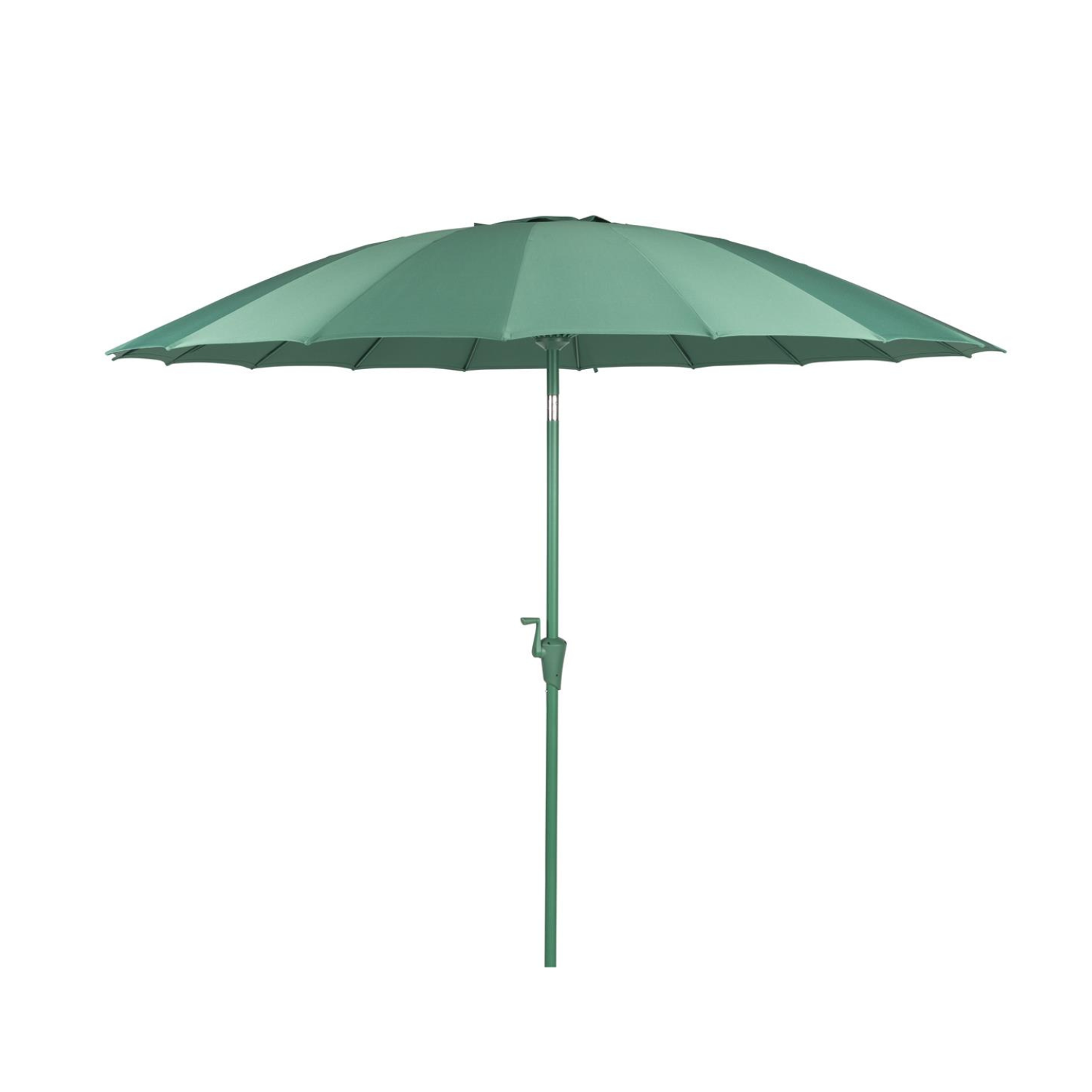 Green sunshine umbrella