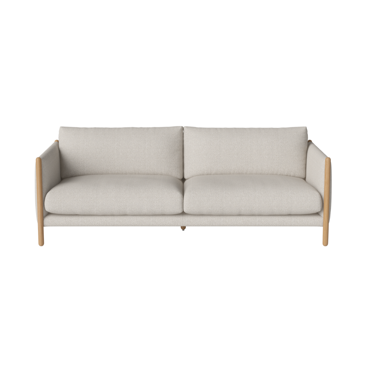 2,5-Personen-Sofa Hayden Oak Basis