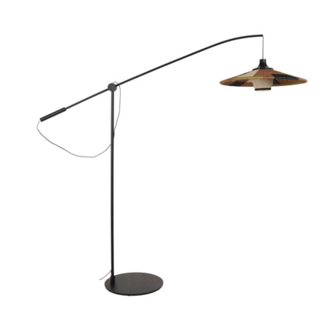 Parrot brown floor lamp