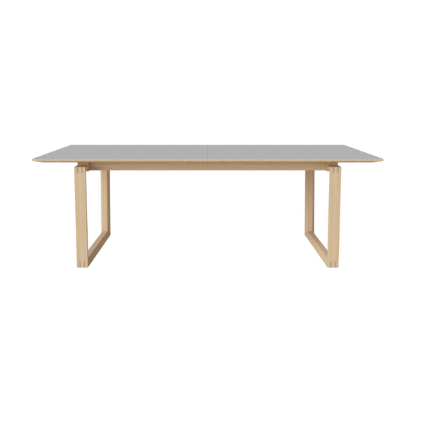 Nord table, whitened oak wood