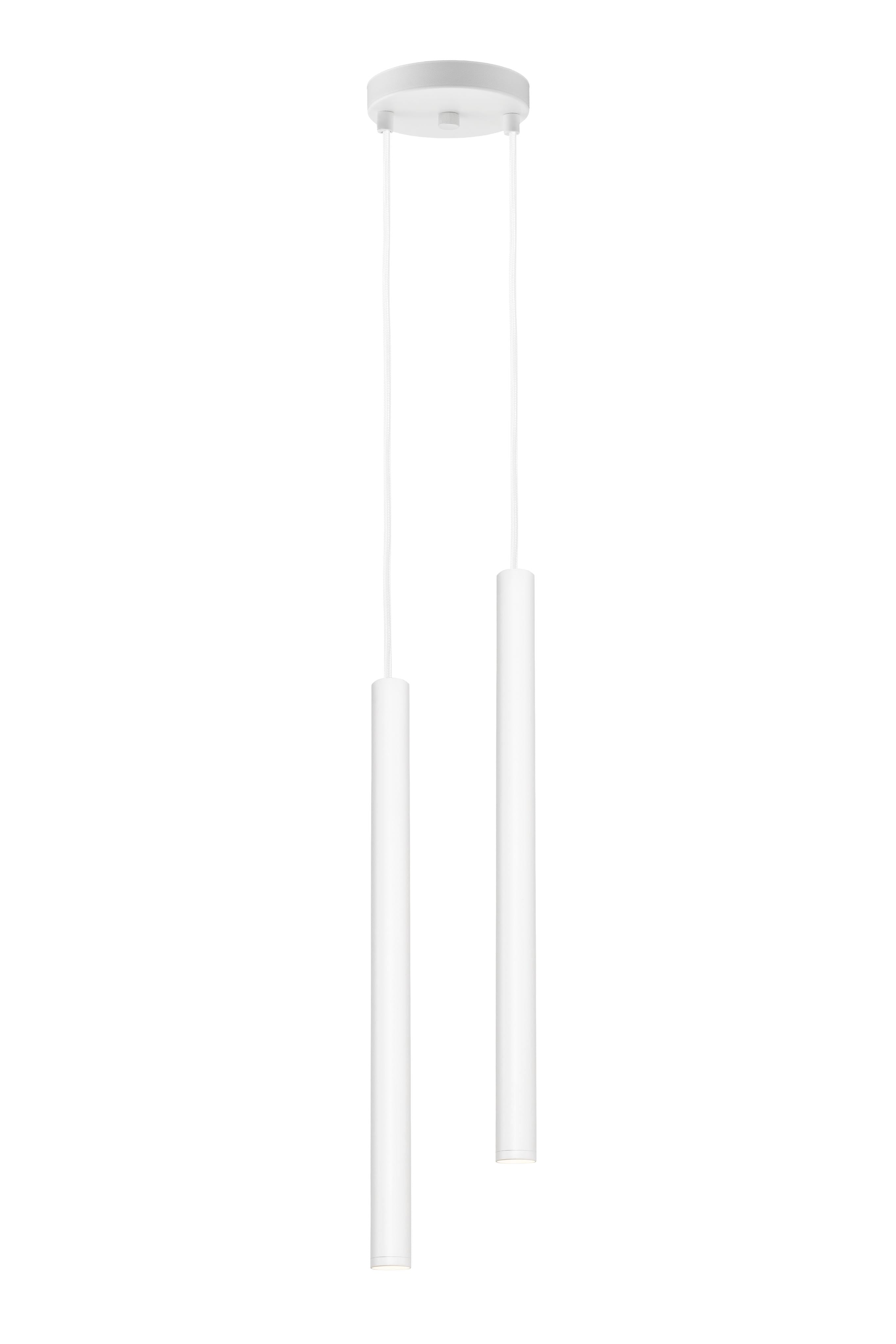 Lampa wisząca ROLL 2 biały