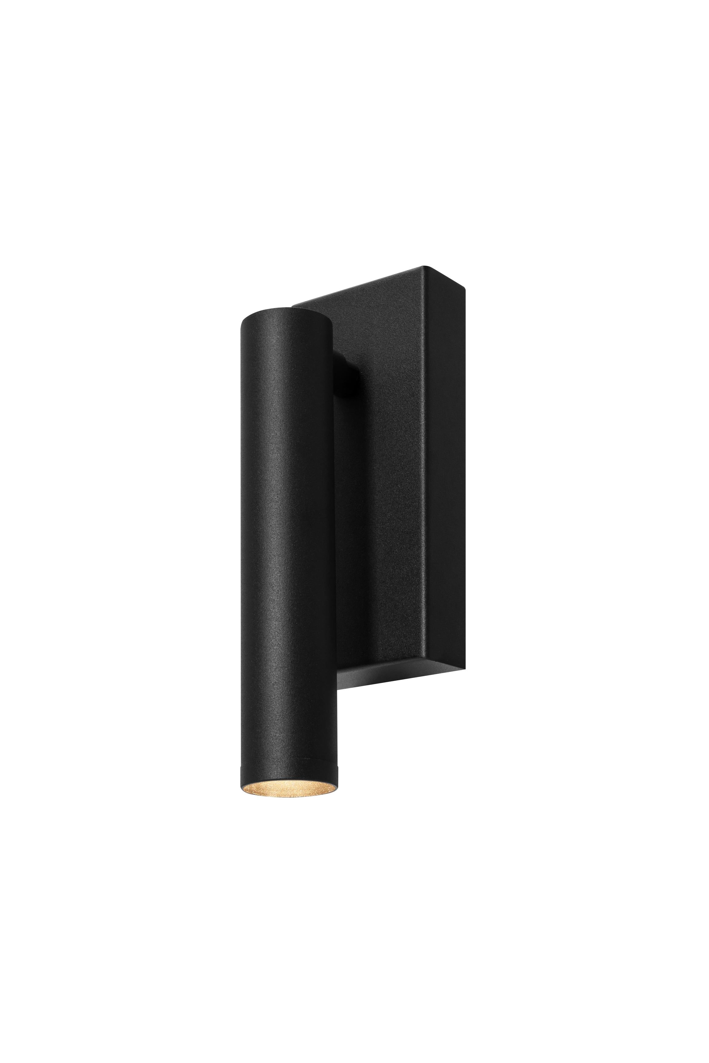 Verstellbare Wandleuchte ROLL schwarz