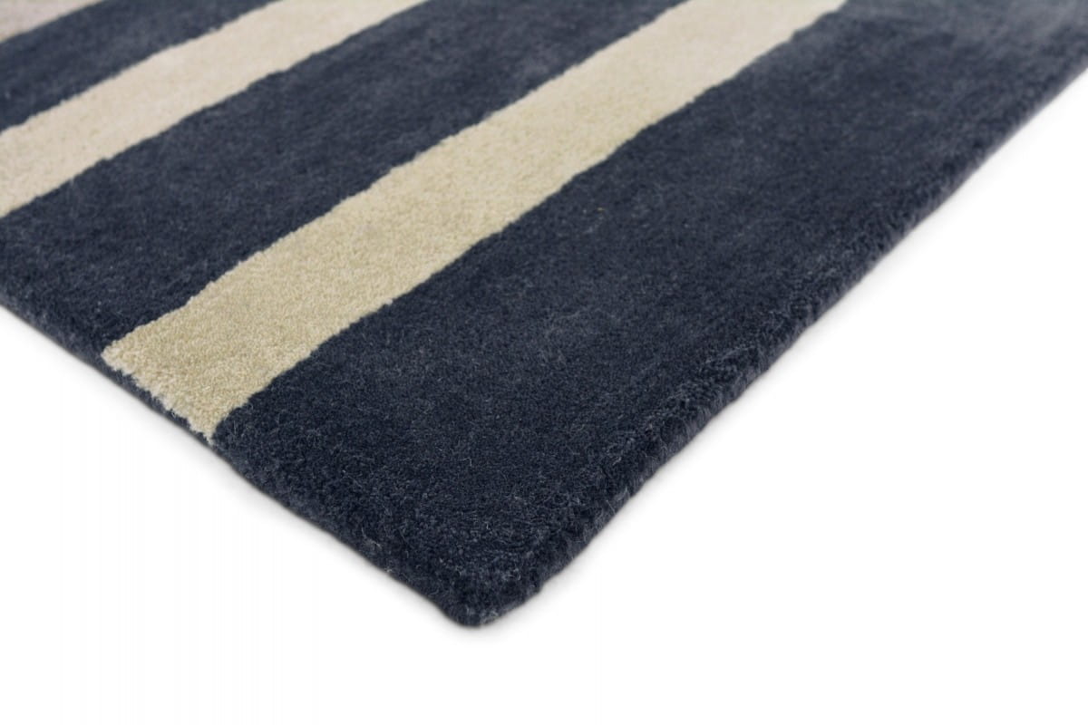 ROSITA PUTTY Teppich beige und blau