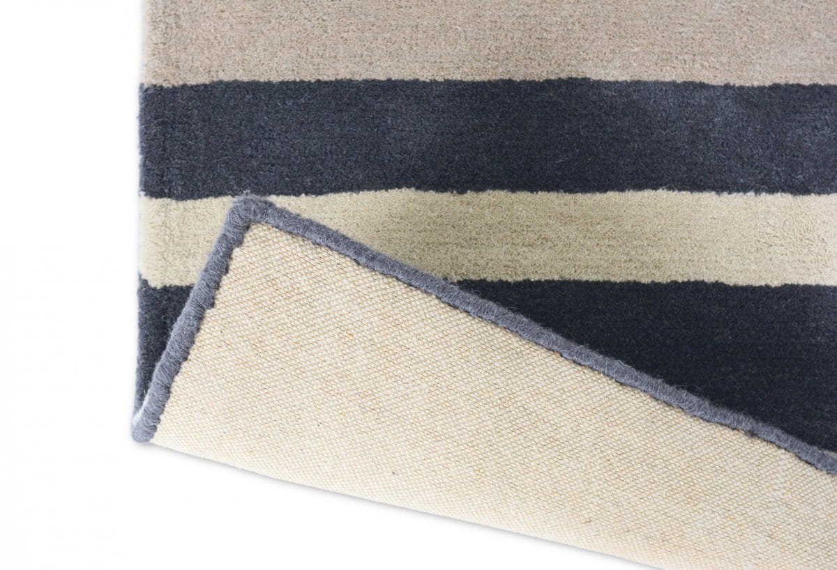 ROSITA PUTTY Teppich beige und blau