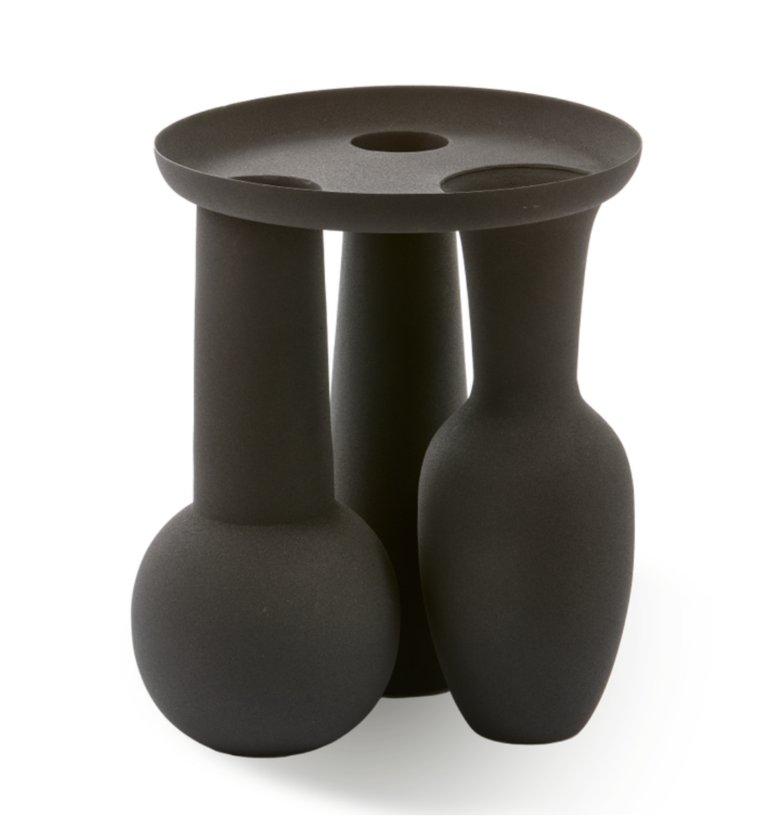 Wazon ROMAN VASE & PLATE czarny