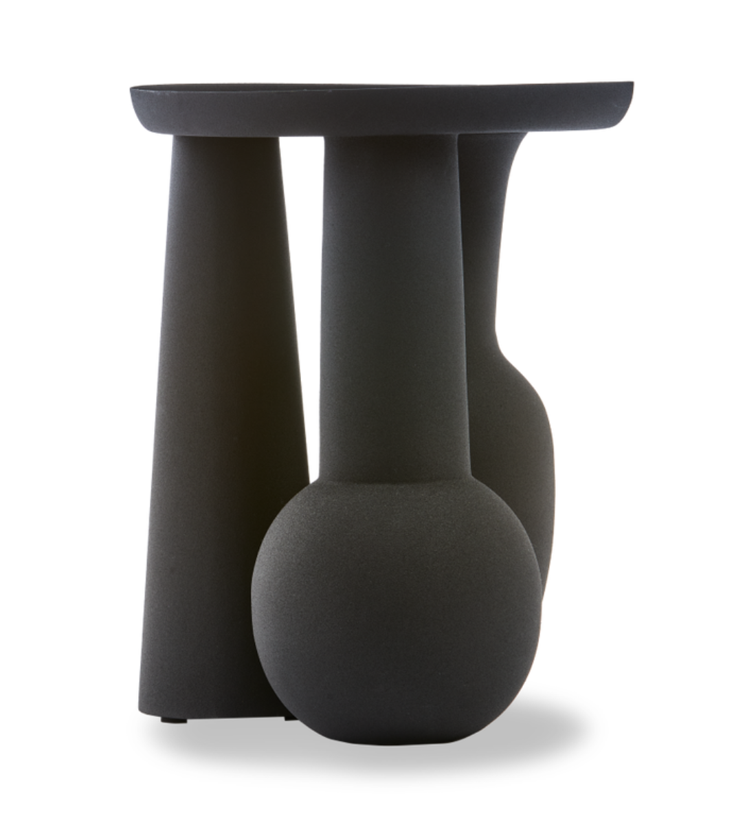 Wazon ROMAN VASE & PLATE czarny