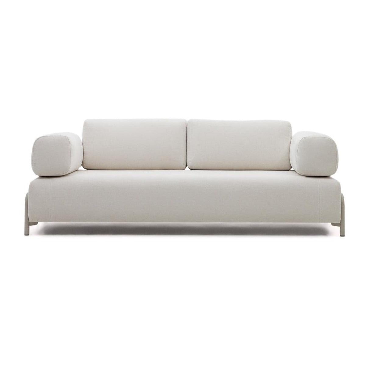 Sofa 3-osobowa COMPO beżowy szenil La Forma    Eye on Design