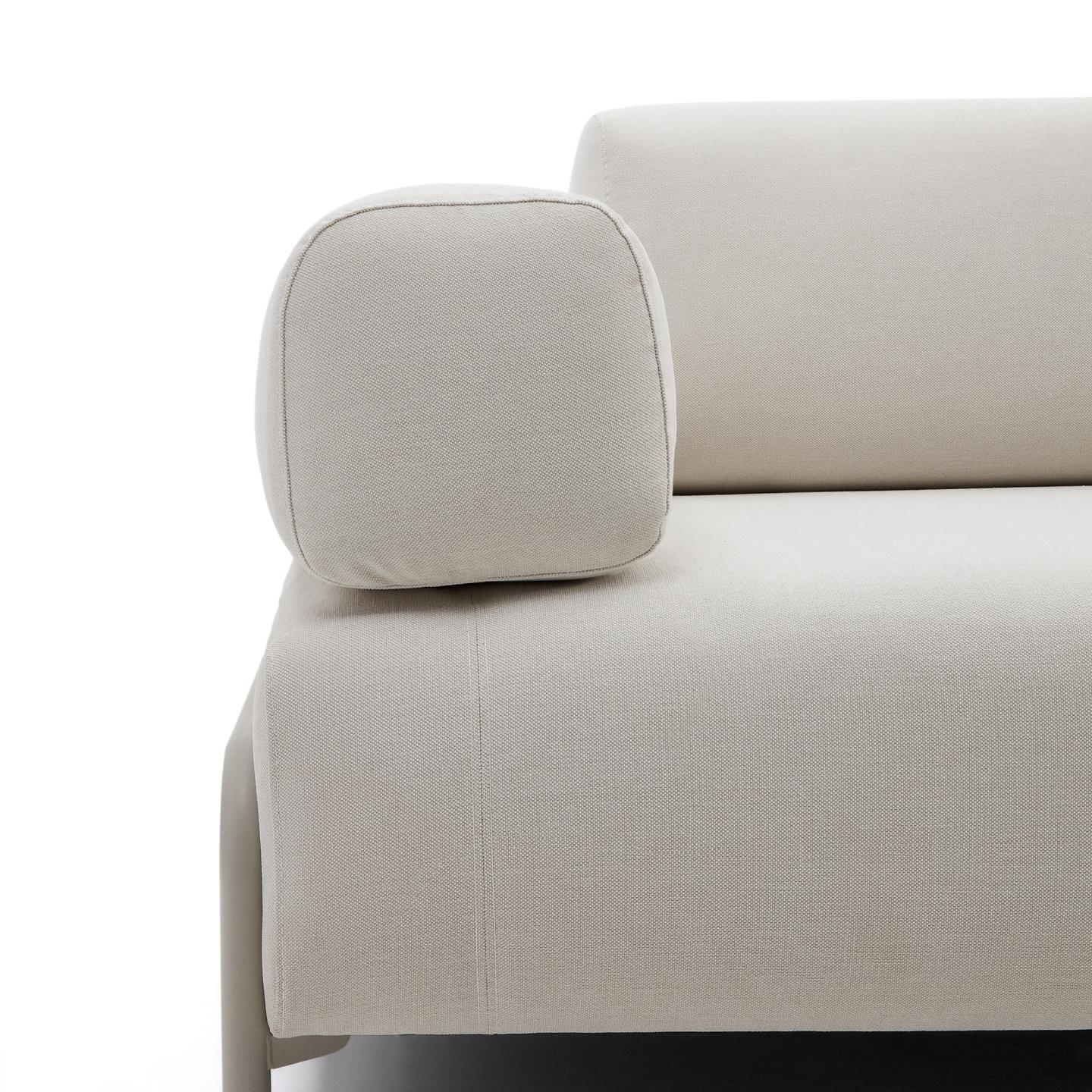 Sofa 3-osobowa COMPO beżowy szenil La Forma    Eye on Design