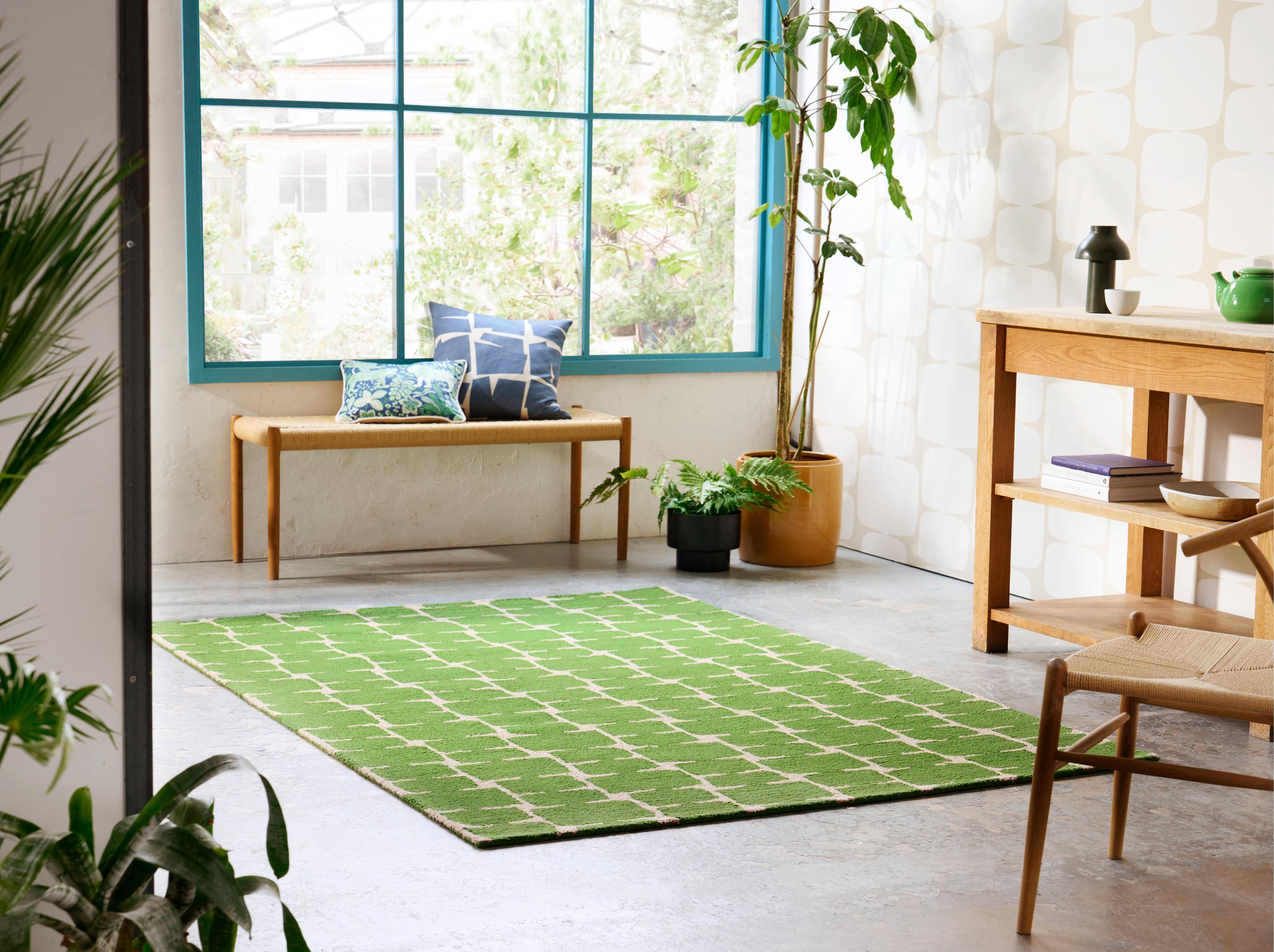 LITTLE LOHKO green rug [Amelia]