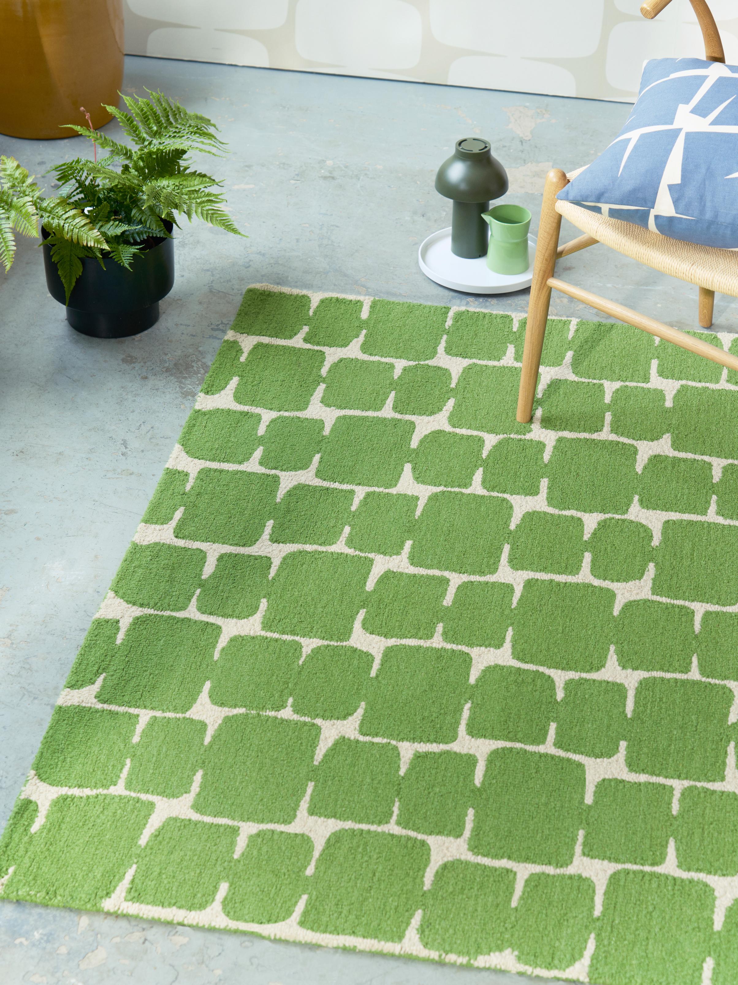 LITTLE LOHKO green rug [Amelia]