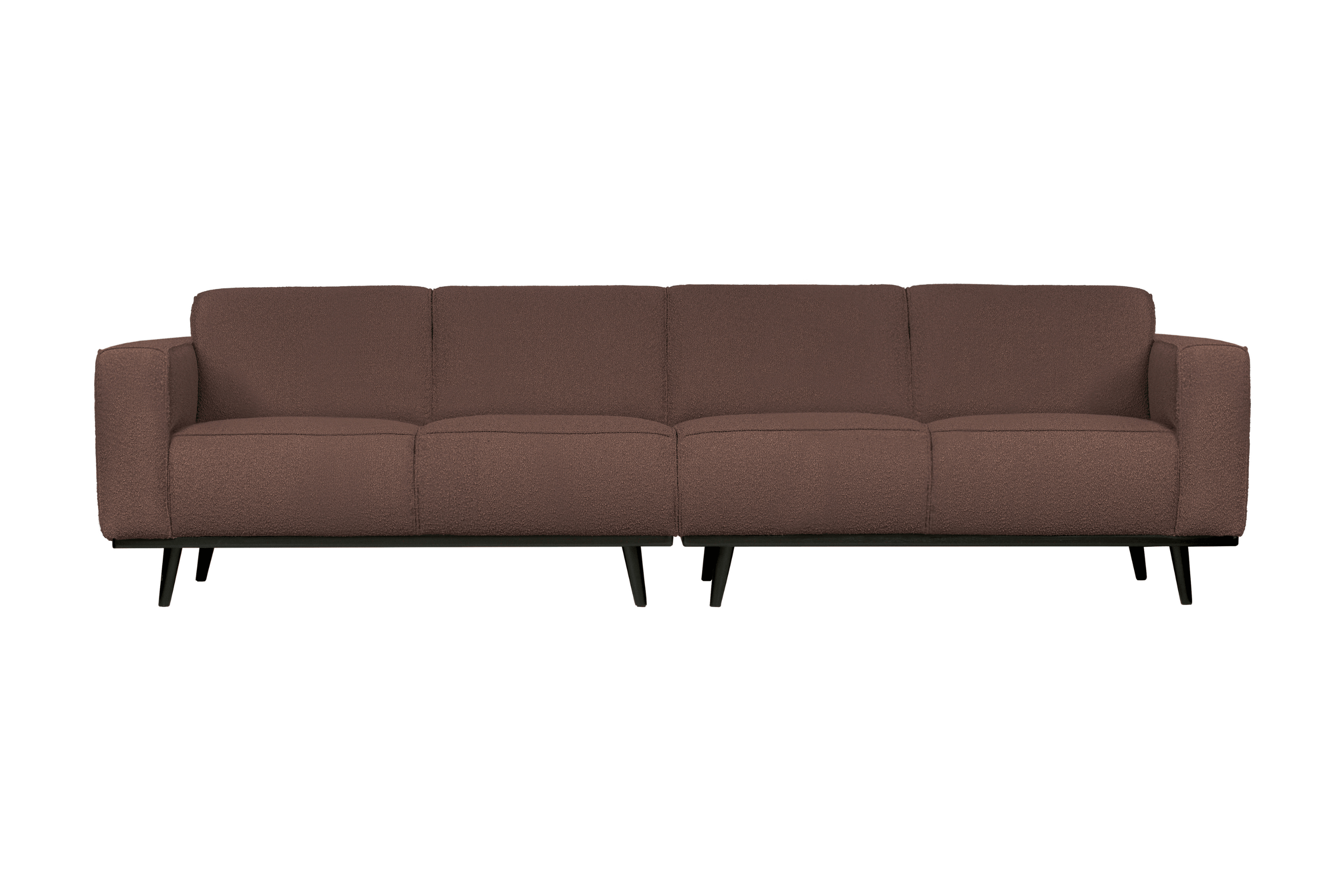 Sofa 4-osobowa STATEMENT boucle brązowy Be Pure 280 cm   Eye on Design