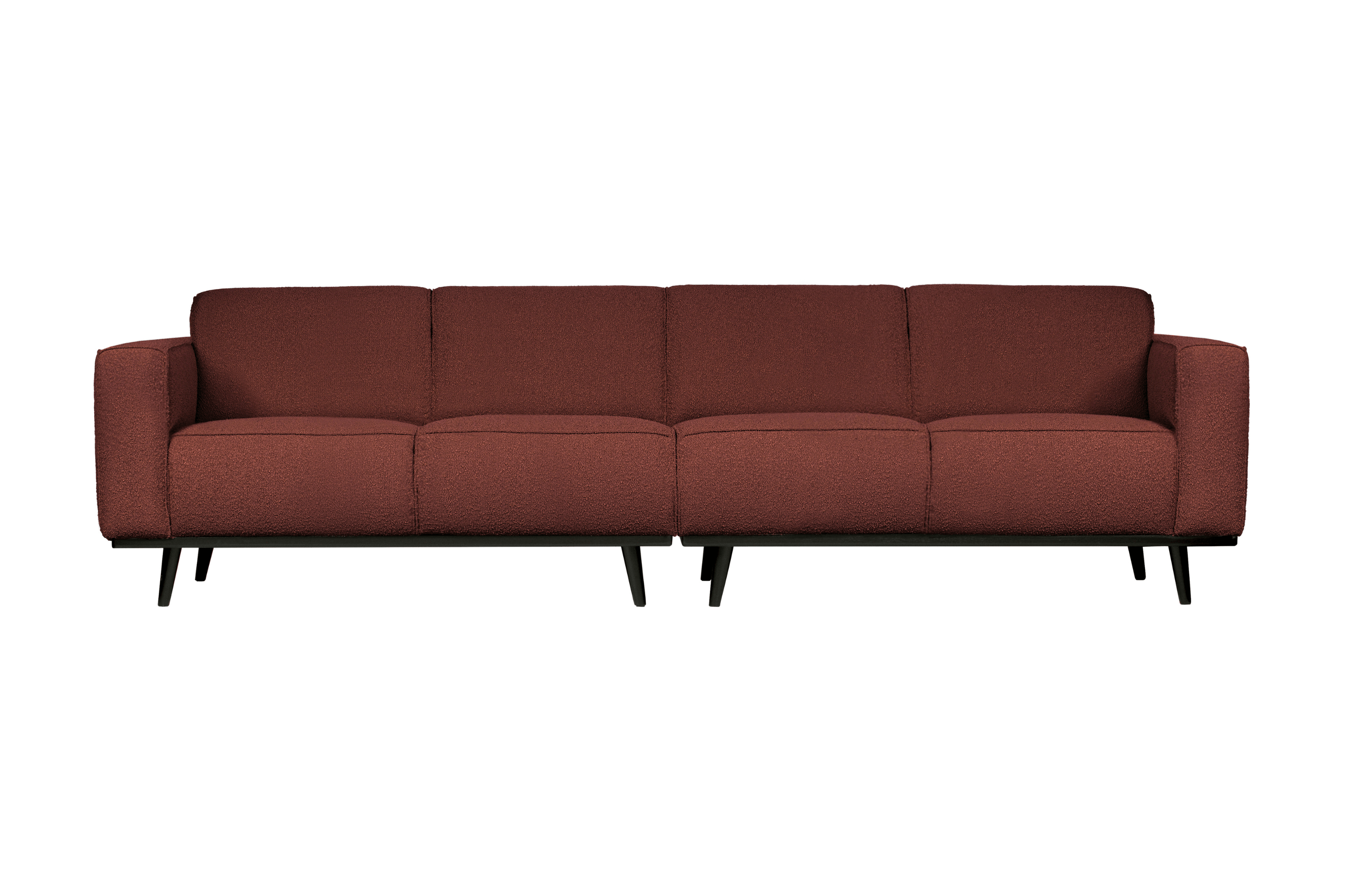 Sofa 4-osobowa STATEMENT boucle kasztanowy Be Pure 280 cm   Eye on Design