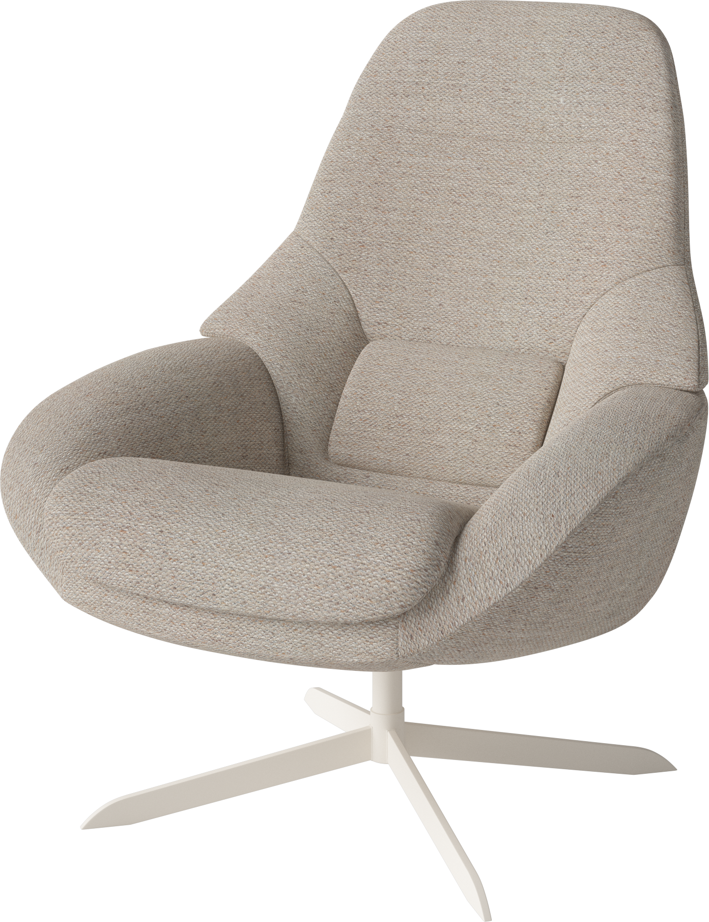 Saga Curated Edition chair cream base