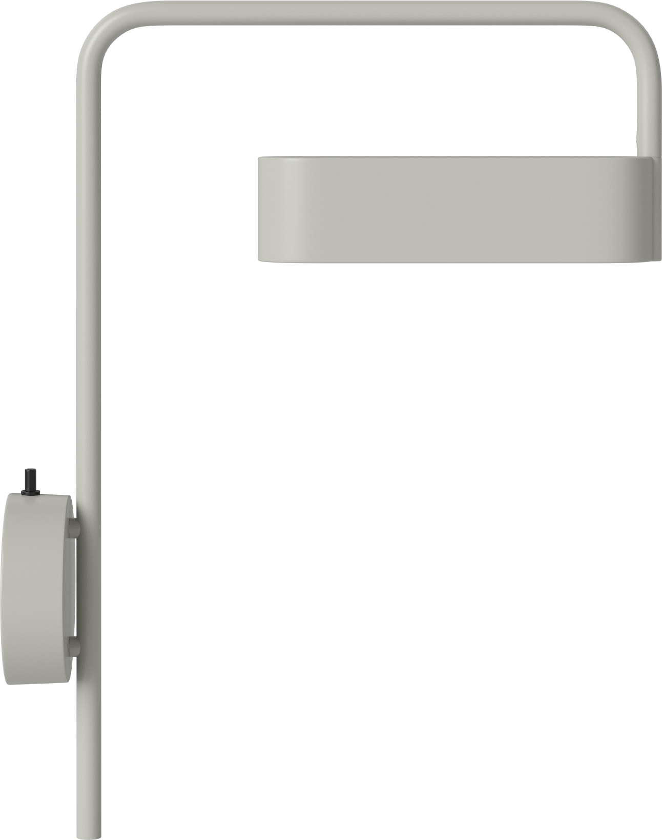 Scribe sconce gray