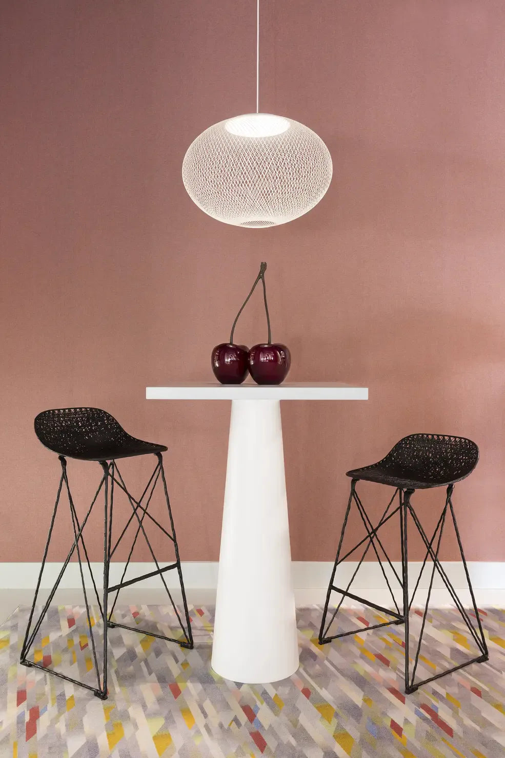 Krzesło barowe CARBON czarny Moooi    Eye on Design