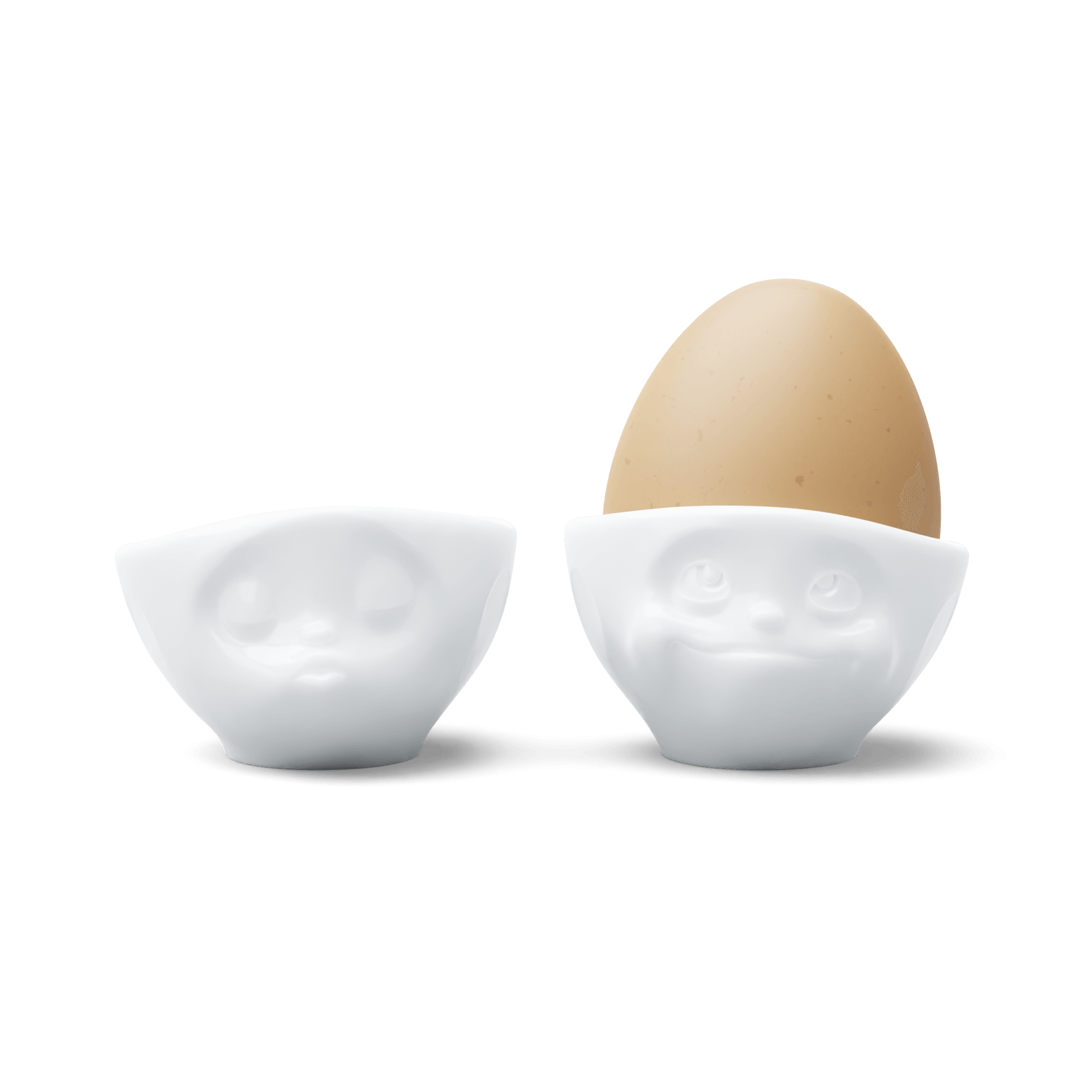 Podstawki do jajek KISSING & DREAMY biały 58products    Eye on Design