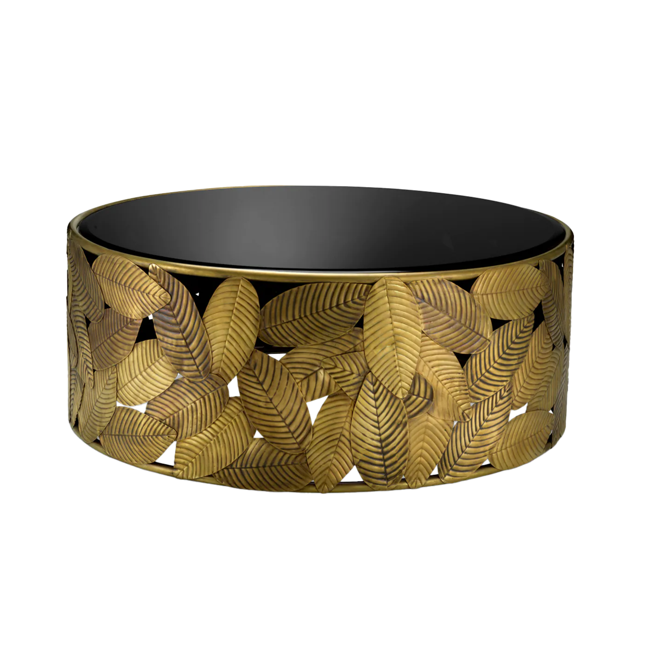 Botanico coffee table gold base