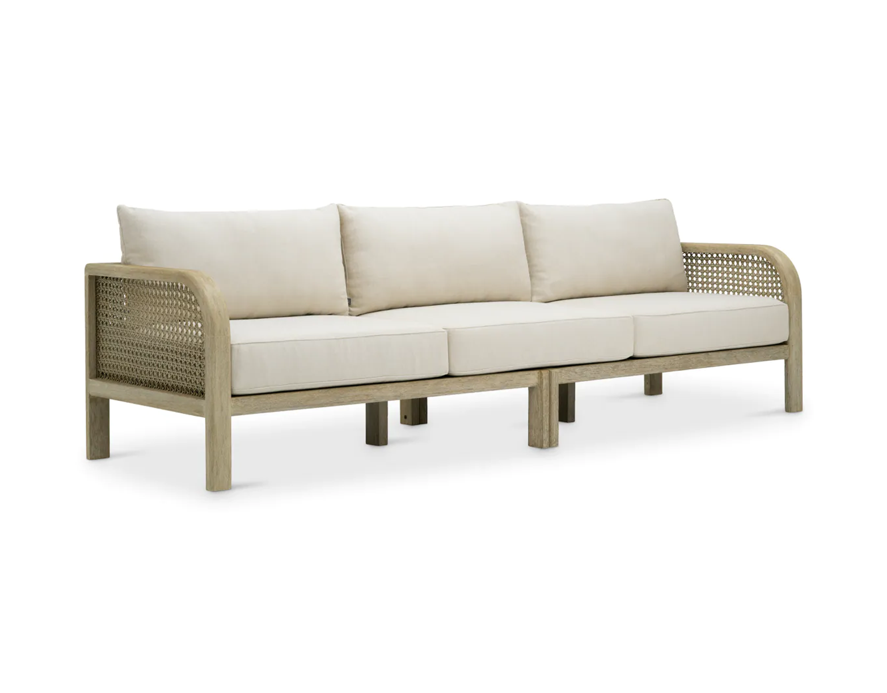 Garden sofa julian light wood wood