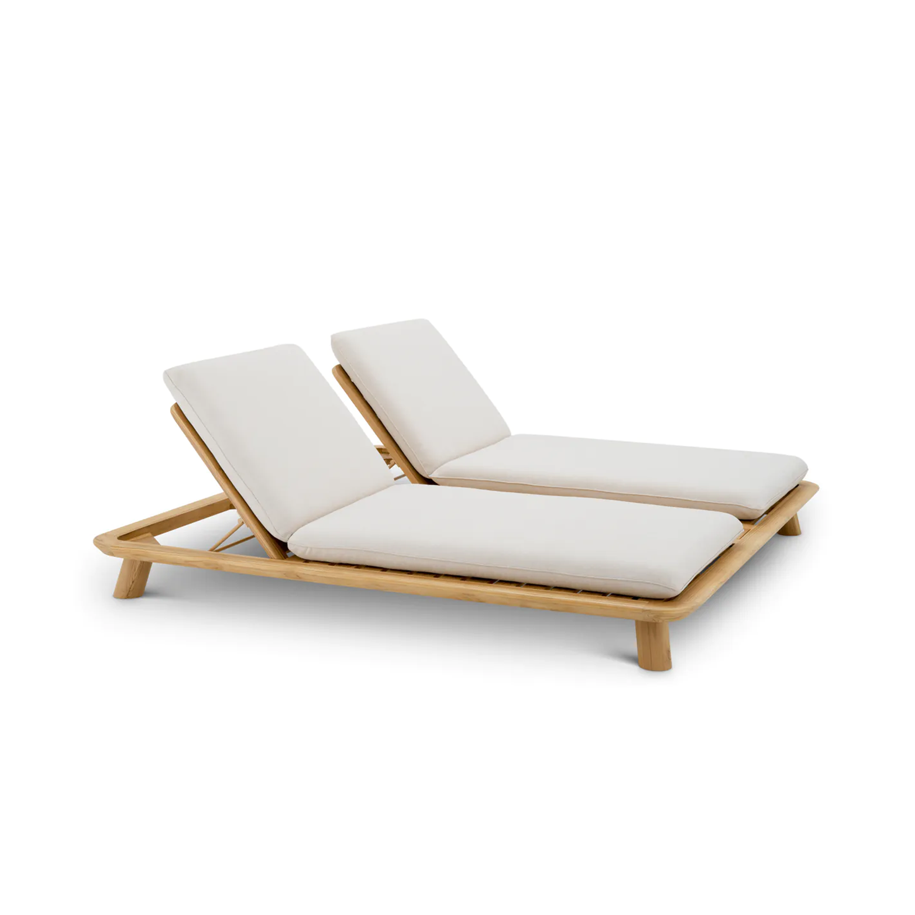 Garten Deckchair Weston Wood Teke [Ola] [Amelia Spr/Verbesserte Beschreibung]