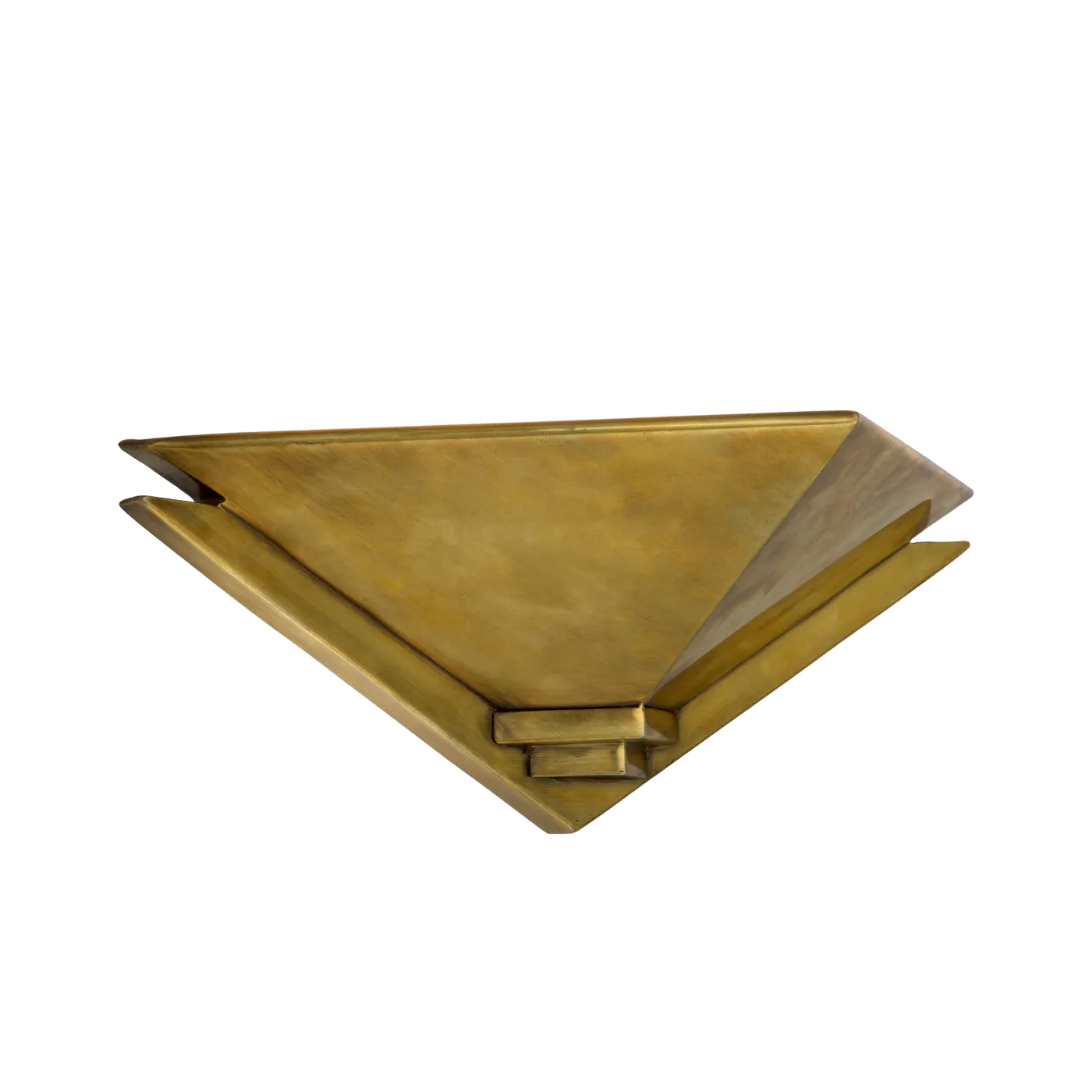 Antictoral golden wall lamp