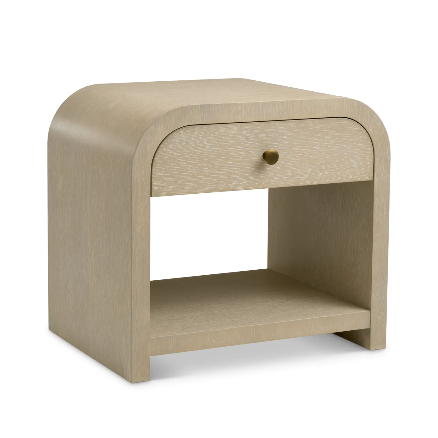 Rhodes night cabinet light oak veneer