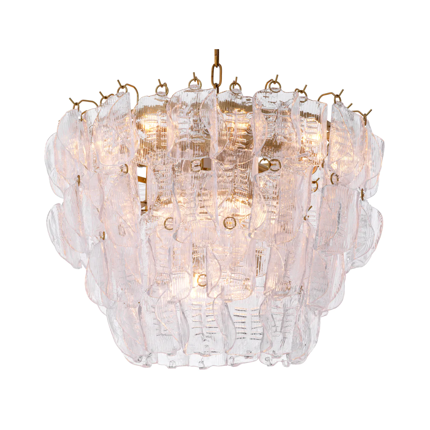 Solange chandelier transparent glass