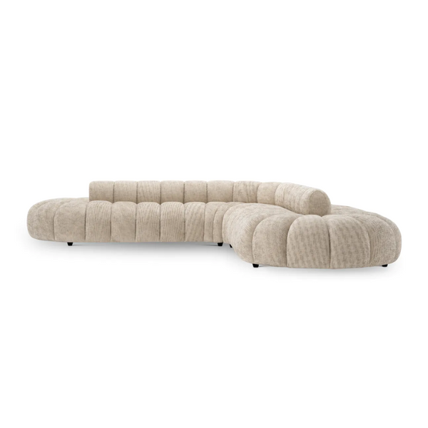 Alison Beige Corner Sofa