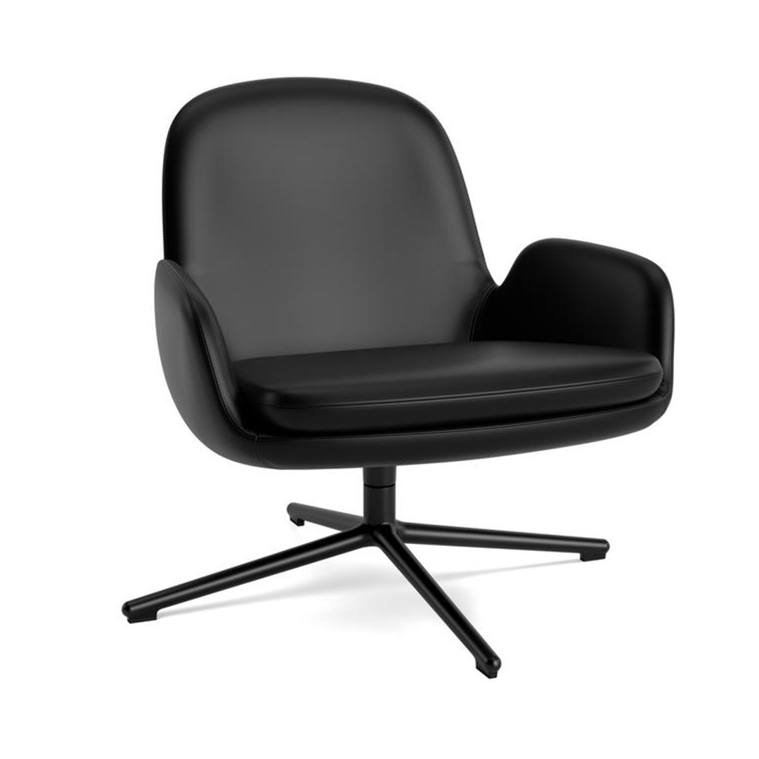 Swivel chair era low black base