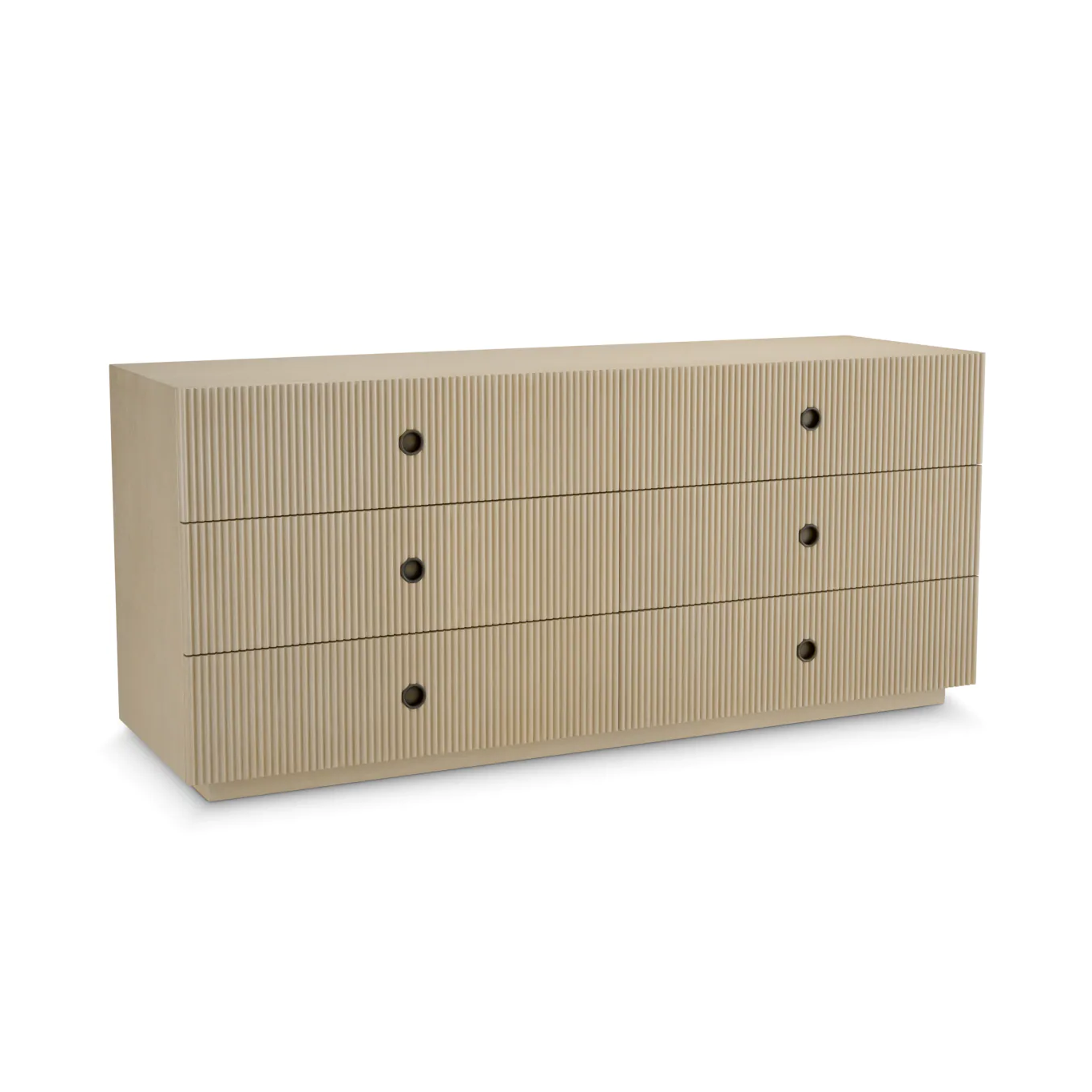 Dimitrios chest of drawers bright oak veneer