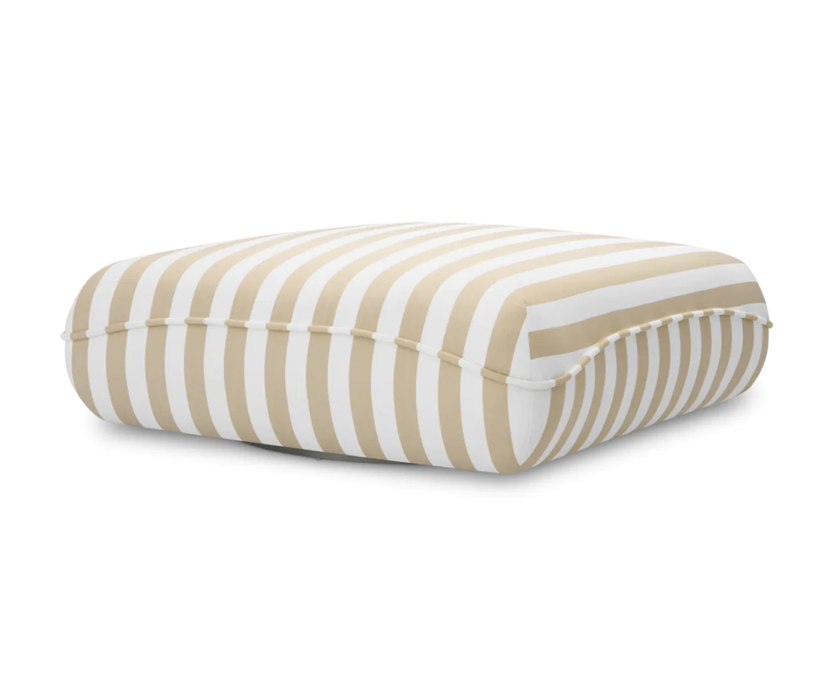 Relax beige garden pouf