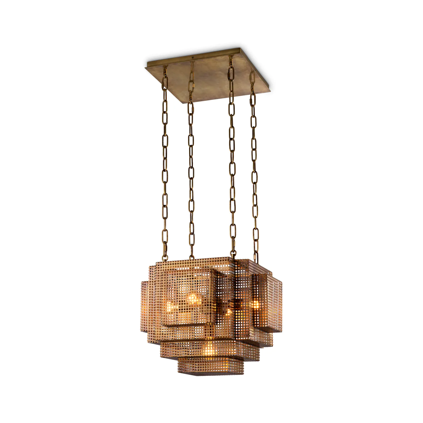 Geara hanging lamp ancient golden