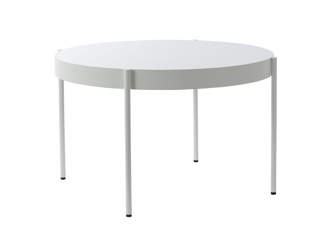 Stół biały okrągły SERIES 430 Verpan    Eye on Design