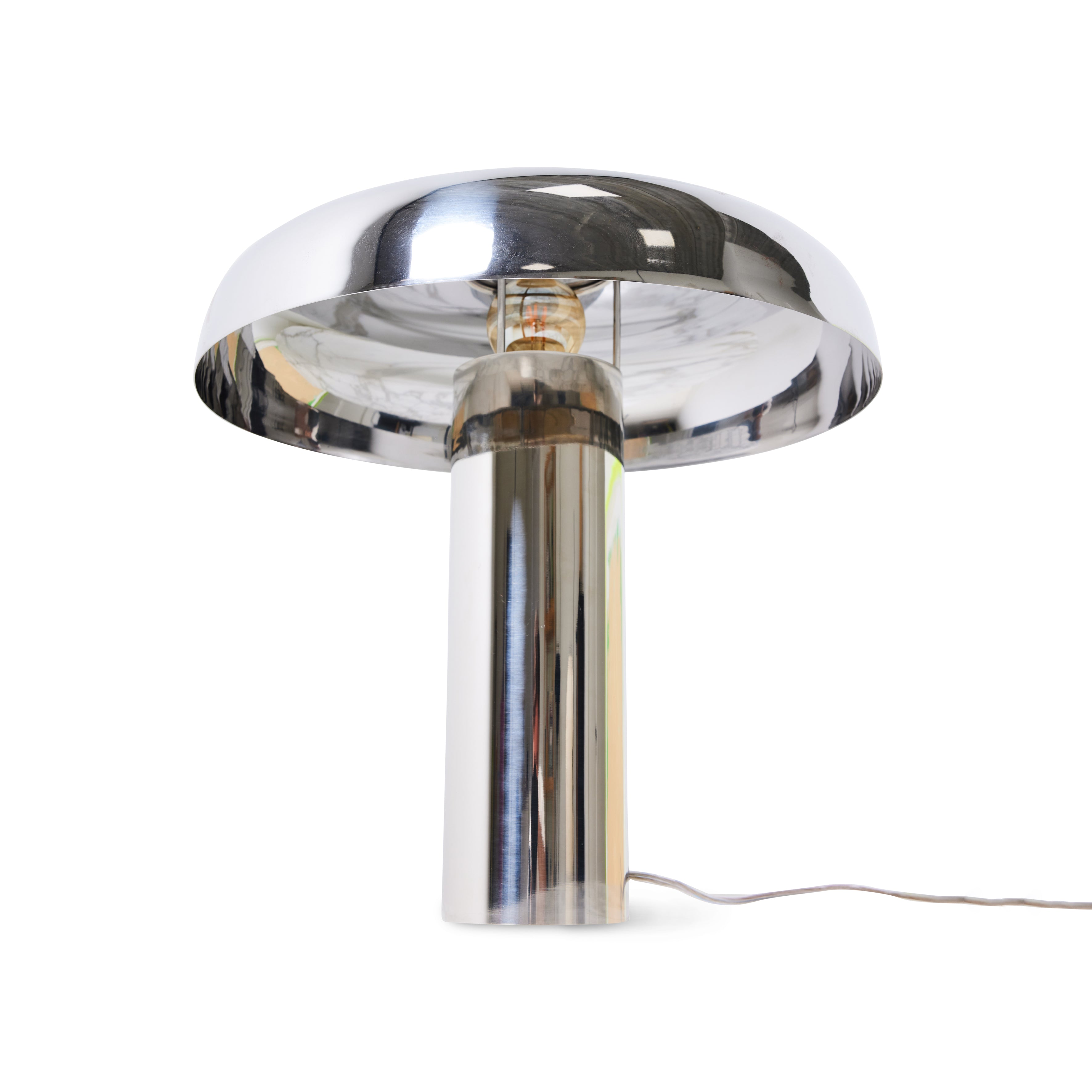 Lampka stołowa MUSHROOM chromowany HKliving    Eye on Design