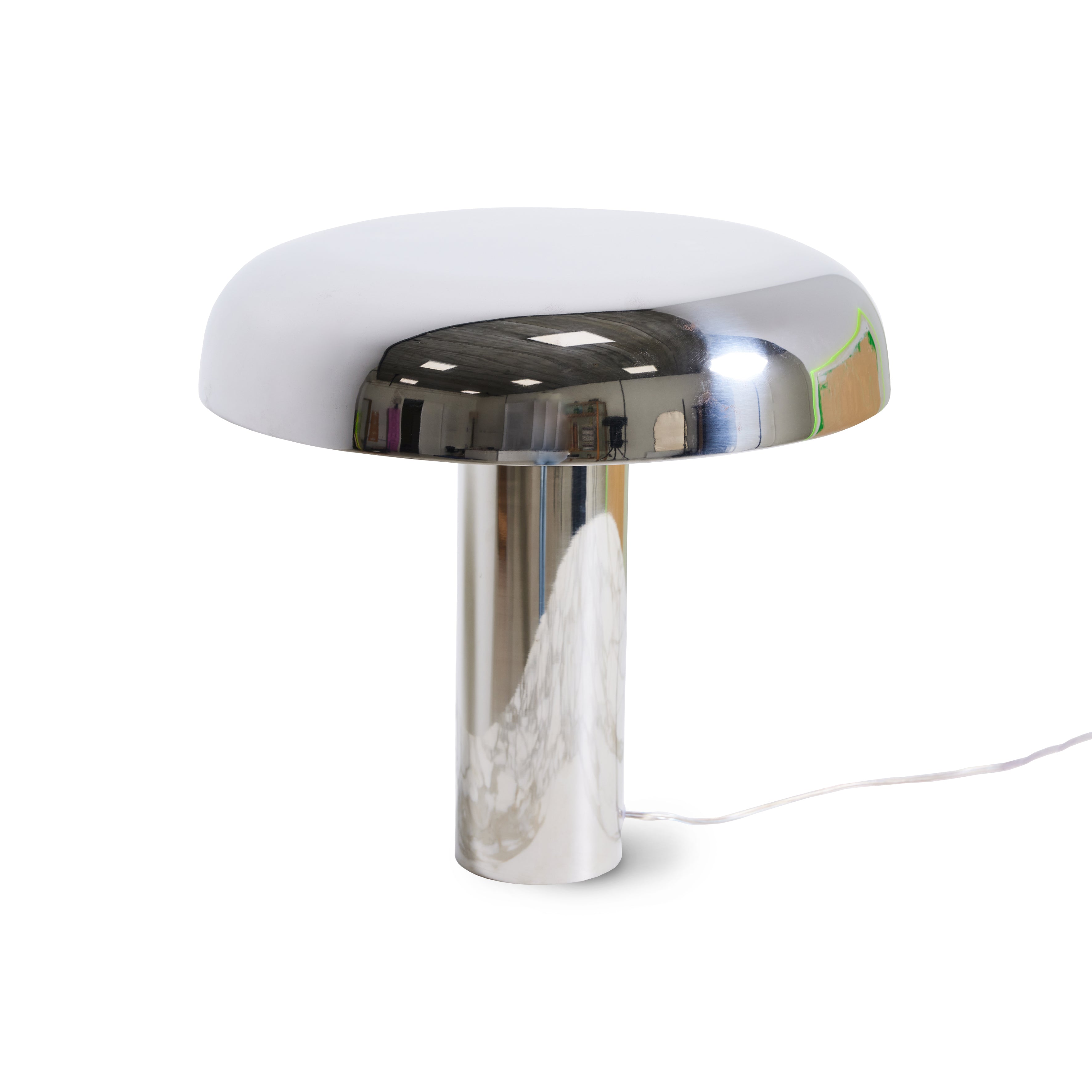 Lampka stołowa MUSHROOM chromowany HKliving    Eye on Design